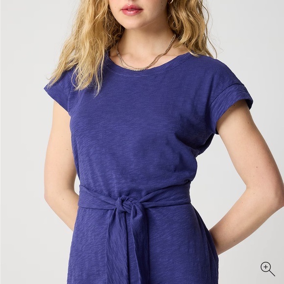 J.Crew Knit tie-waist mini dress - Picture 3 of 9